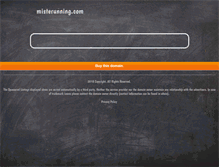 Tablet Screenshot of misterunning.com